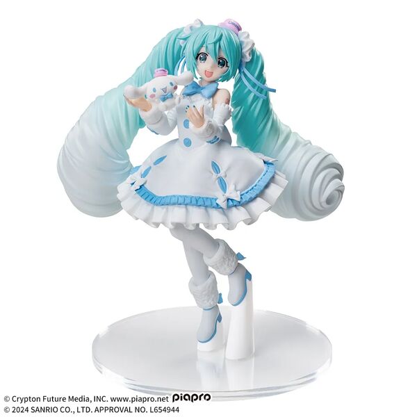 Cinnamoroll - Piapro Characters - Hatsune Miku - Hatsune Miku x Cinnamoroll - Luminasta - White Dress Ver.