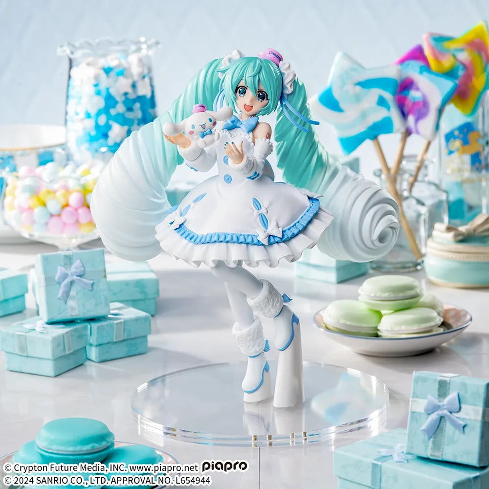 Cinnamoroll - Piapro Characters - Hatsune Miku - Hatsune Miku x Cinnamoroll - Luminasta - White Dress Ver.