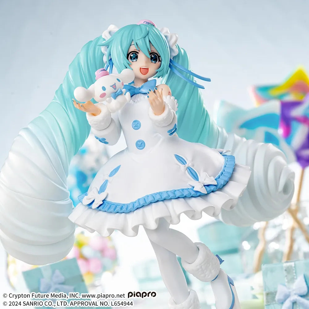 Cinnamoroll - Piapro Characters - Hatsune Miku - Hatsune Miku x Cinnamoroll - Luminasta - White Dress Ver.