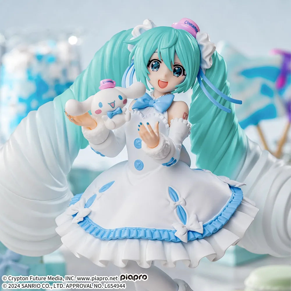 Cinnamoroll - Piapro Characters - Hatsune Miku - Hatsune Miku x Cinnamoroll - Luminasta - White Dress Ver.