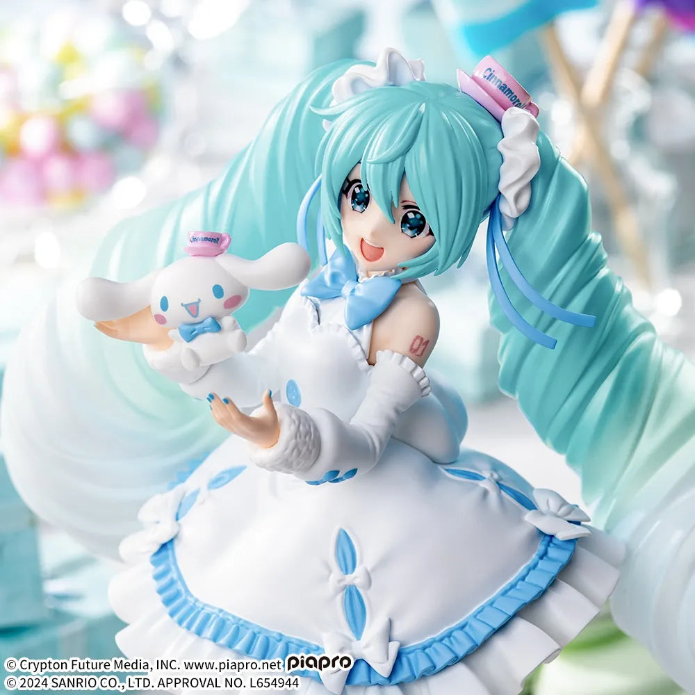 Cinnamoroll - Piapro Characters - Hatsune Miku - Hatsune Miku x Cinnamoroll - Luminasta - White Dress Ver.