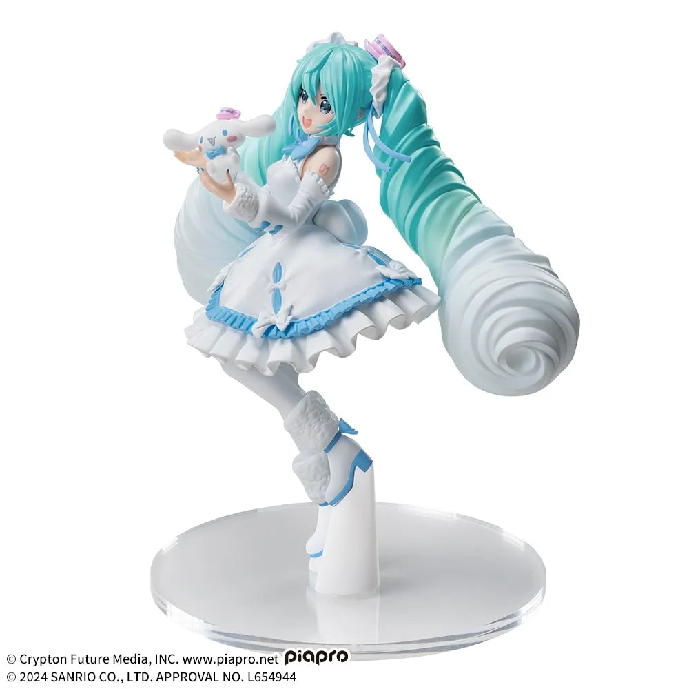 Cinnamoroll - Piapro Characters - Hatsune Miku - Hatsune Miku x Cinnamoroll - Luminasta - White Dress Ver.