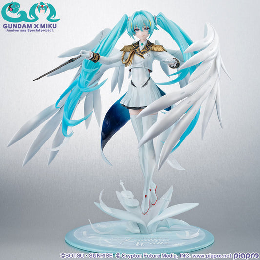 Gundam 45th Anniversary x Hatsune Miku Hatsune Miku x Wing Gundam Zero EW - Complete Figure