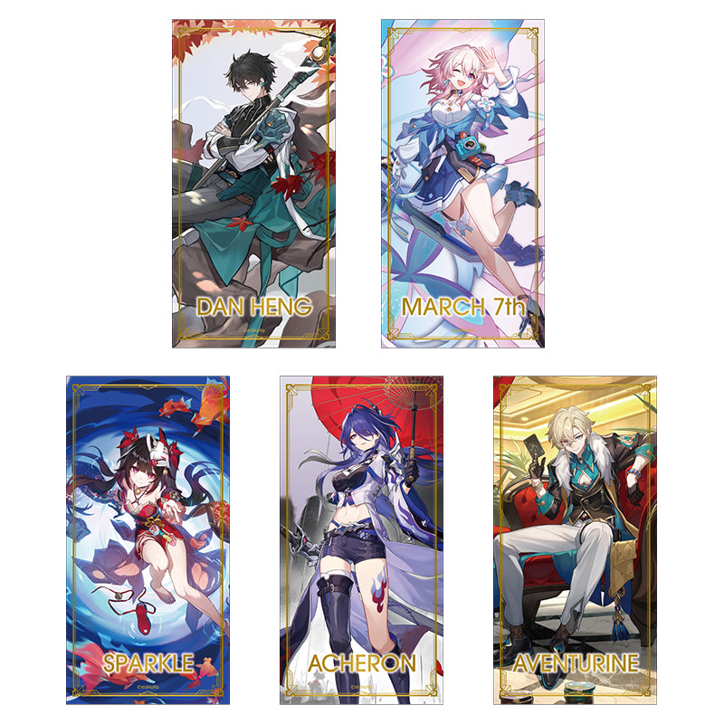 Vente Limitee jusqu'au 03/05/24 Towel géant [Honkai: Star Rail] - Lawson Collab (Plusieurs Modèles)