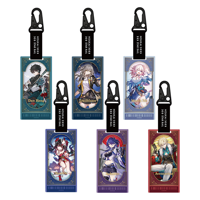 Vente Limitee jusqu'au 03/05/24 Acrylic Keychain avec Carabiner [Honkai: Star Rail] - Lawson Collab (Plusieurs Modèles)