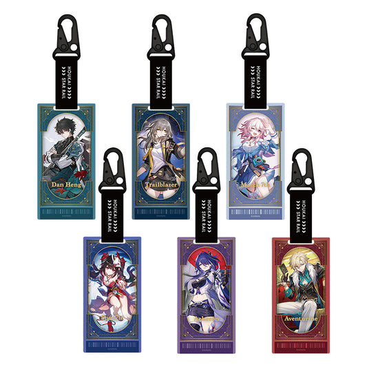 Vente Limitee jusqu'au 03/05/24 Acrylic Keychain avec Carabiner [Honkai: Star Rail] - Lawson Collab (Plusieurs Modèles)