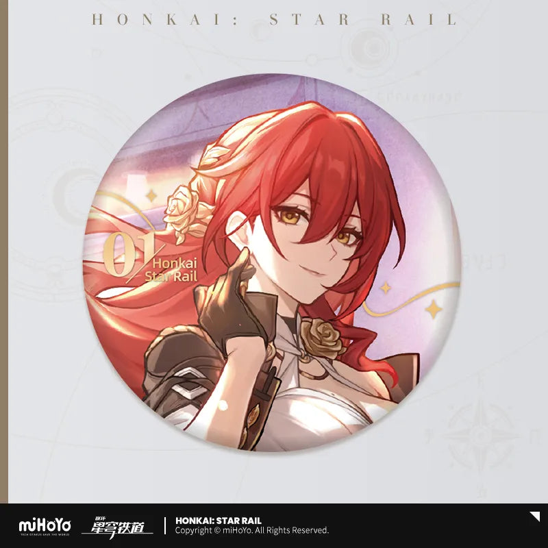 (> 01/06/24) Badge [Honkai: Star Rail] - 1st Anniversary Celebration (plusieurs modèles)