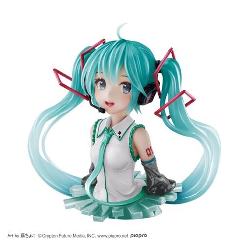 Figurine Hatsune Miku Bust Last Happy prize version Taito Kuji (Occasion)