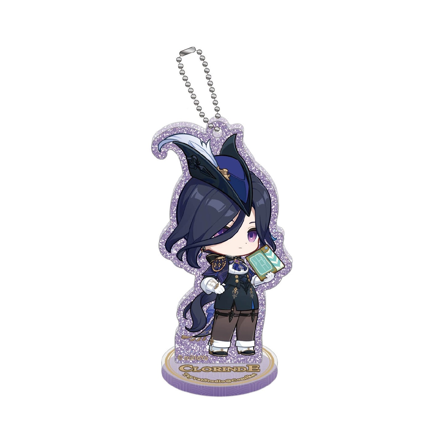 Acrylic Stand / Strap [Genshin Impact] - Clorinde - Teyvat Studio Comiket