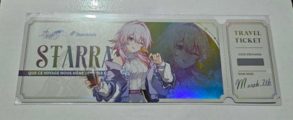 [Honkai: Star Rail] Star Rail Pass - Time To Feast Gourmet Tour Series / KFC et Domino's Collab (plusieurs modeles)