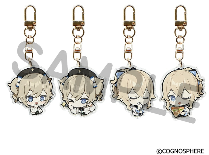 Acrylic Keychain [Genshin Impact] - Barbara / Jean - Pizza Alvolo Collab (Aleatoire)