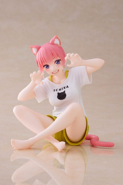 Desktop Cute [Gotoubun no Hanayome / The Quintessential Quintuplets] - Nakano Ichika - Cat Room Wear ver.