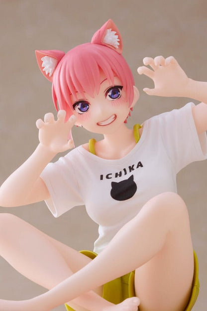 Desktop Cute [Gotoubun no Hanayome / The Quintessential Quintuplets] - Nakano Ichika - Cat Room Wear ver.