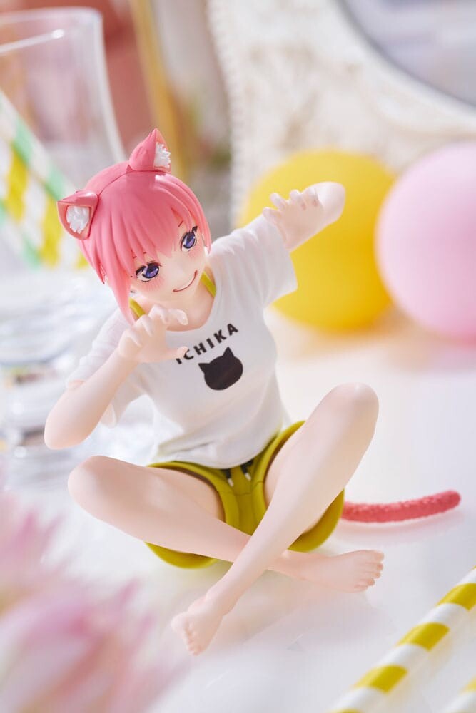 Desktop Cute [Gotoubun no Hanayome / The Quintessential Quintuplets] - Nakano Ichika - Cat Room Wear ver.