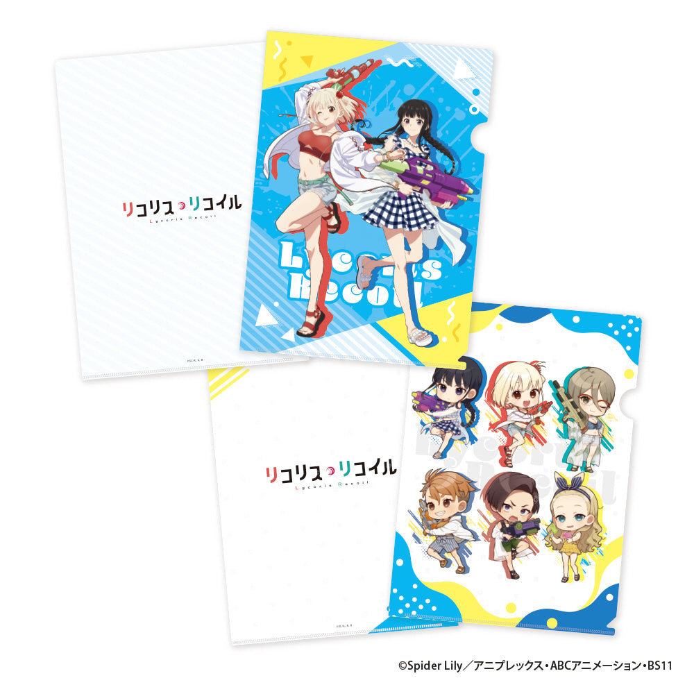 Clearfile Set de 2 [Lycoris Recoil] Summer Splash