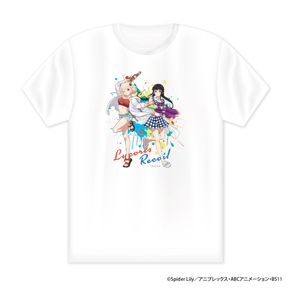 T-Shirt [Lycoris Recoil] Summer Splash (Chisato & Takina)