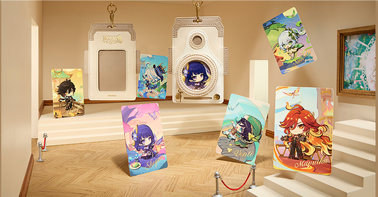 [Pick Up] Tag de Bagage + Set de Cartes [Genshin Impact]  - Genshin Expo in Paris