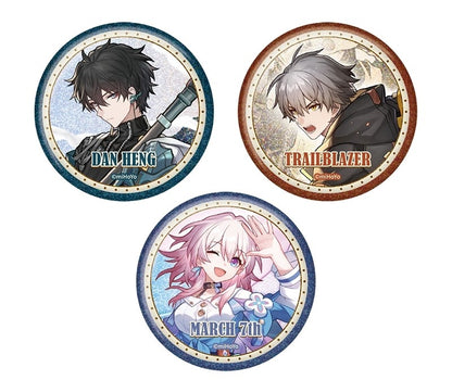 Vente Limitee jusqu'au 03/05/24 Badge Set [Honkai: Star Rail] - Lawson Collab