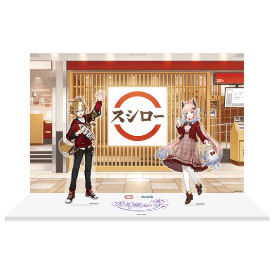 Acrylic Stand Diorama [Genshin Impact] - Sushiro x Genshin Collab