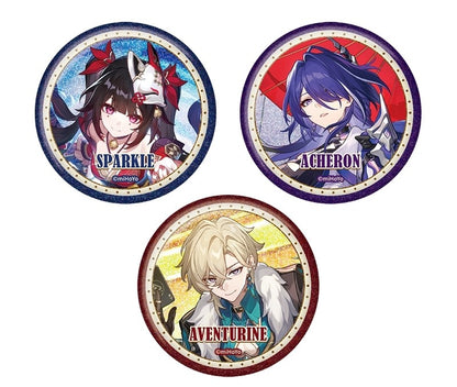 Vente Limitee jusqu'au 03/05/24 Badge Set [Honkai: Star Rail] - Lawson Collab