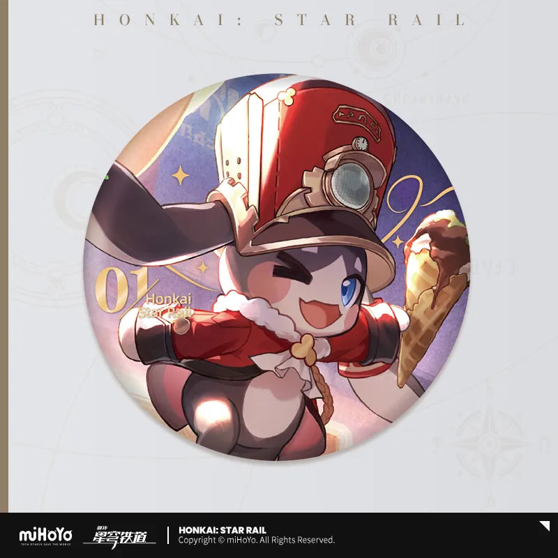 (> 01/06/24) Badge [Honkai: Star Rail] - 1st Anniversary Celebration (plusieurs modèles)