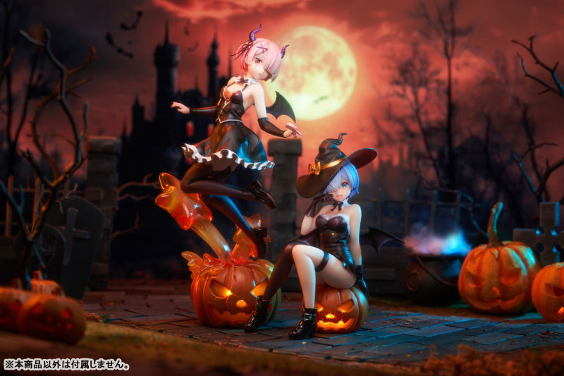 KDcolle [Re:ZERO -Starting Life in Another World-] - Rem / Ram Phantom Night Wizard ver. - 2Figure Set 1/7 Complete Figure