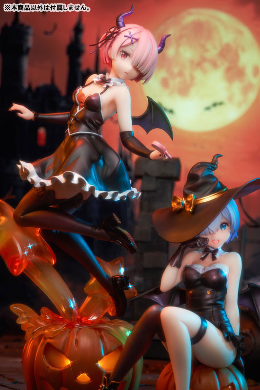KDcolle [Re:ZERO -Starting Life in Another World-] - Rem / Ram Phantom Night Wizard ver. - 2Figure Set 1/7 Complete Figure