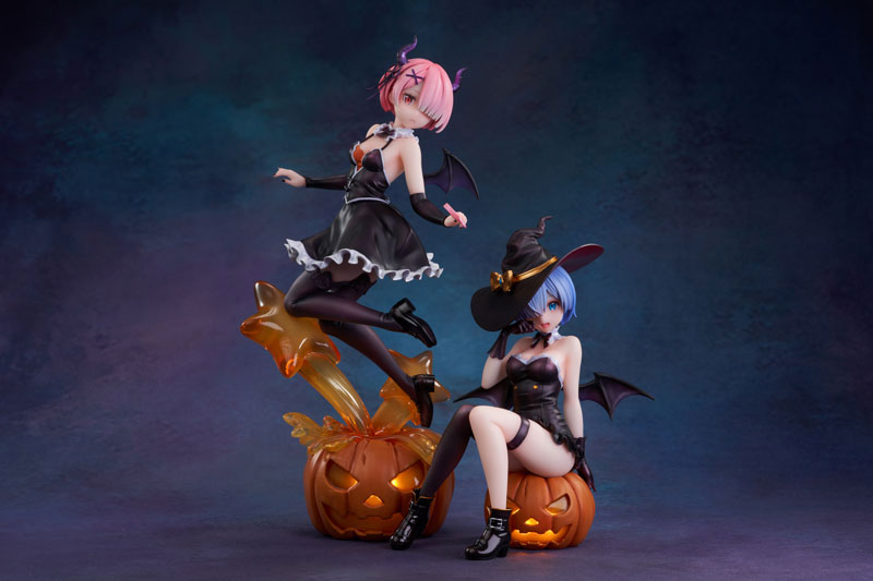 KDcolle [Re:ZERO -Starting Life in Another World-] - Rem / Ram Phantom Night Wizard ver. - 2Figure Set 1/7 Complete Figure
