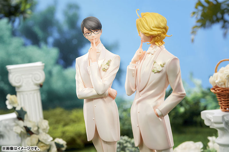 [Doukyusei] Hikaru Kusakabe & Licht Sajo - Wedding Ver. Complete Figure
