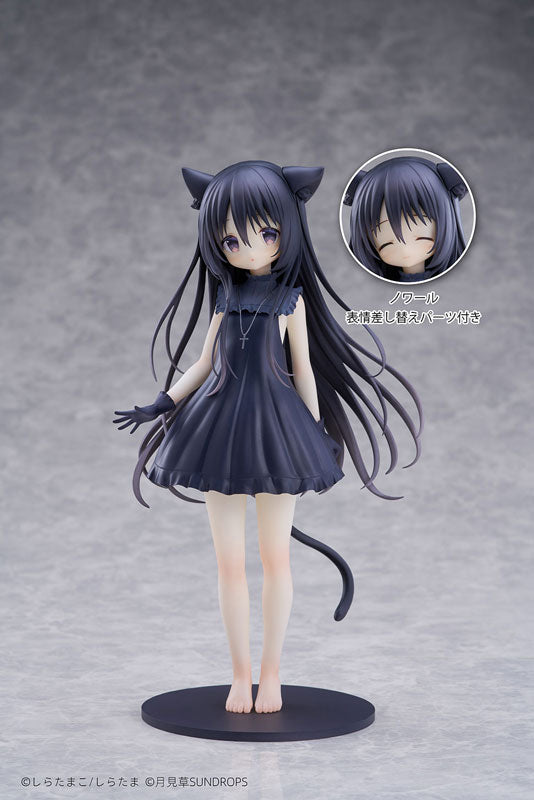 [Hoshizora Tetsudou to Shiro no Tabi] Noir 1/7 Complete Figure
