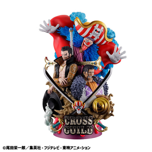 [ONE PIECE] Buggy Sir Crocodile Dracule Mihawk - Complete Figure