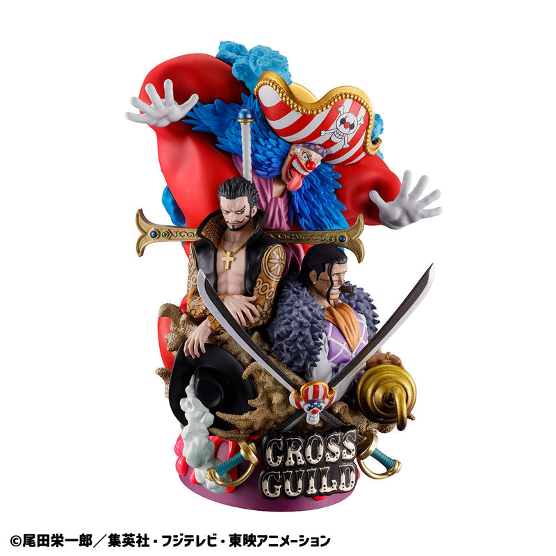 [ONE PIECE] Buggy Sir Crocodile Dracule Mihawk - Complete Figure