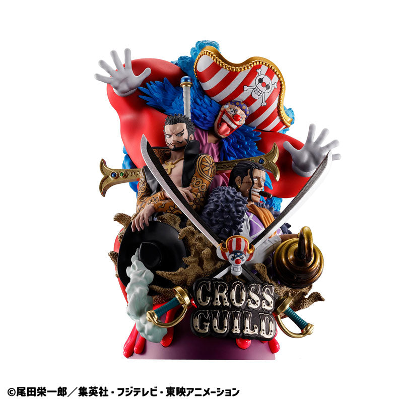 [ONE PIECE] Buggy Sir Crocodile Dracule Mihawk - Complete Figure