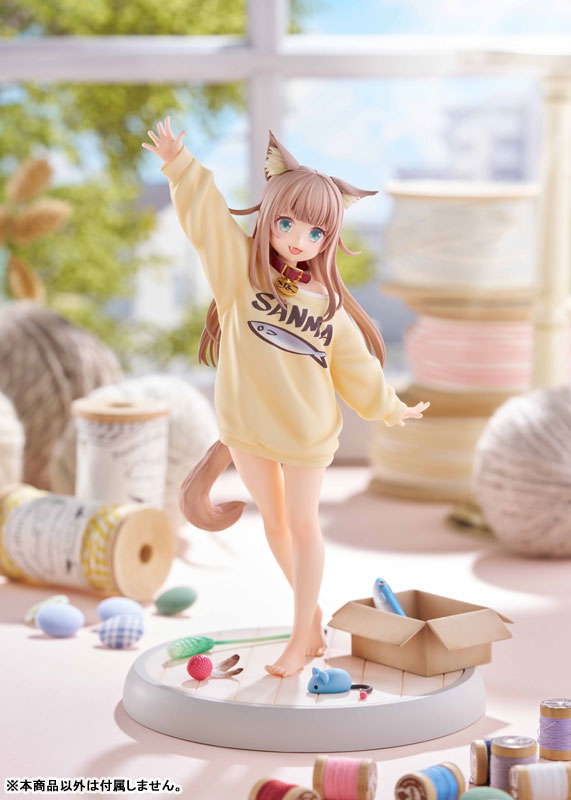 [My Cat Is A Kawaii Girl] KINAKO -Play With Ver.- PVC Figure 1:6 Scale
