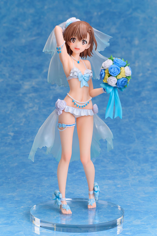 [Toaru Kagaku no Railgun T] Mikoto Misaka - Wedding Swimsuit Ver. 1/7 Complete Figure