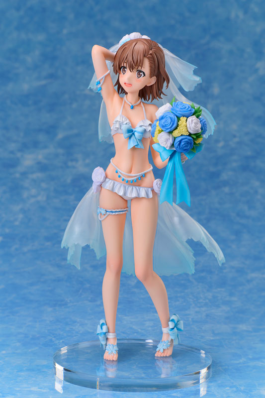 [Toaru Kagaku no Railgun T] Mikoto Misaka - Wedding Swimsuit Ver. 1/7 Complete Figure