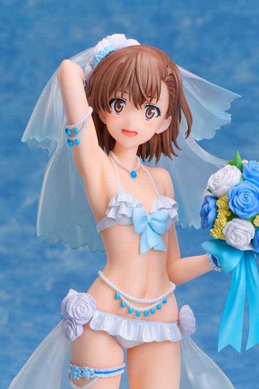 [Toaru Kagaku no Railgun T] Mikoto Misaka - Wedding Swimsuit Ver. 1/7 Complete Figure
