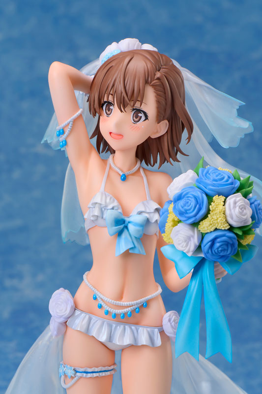 [Toaru Kagaku no Railgun T] Mikoto Misaka - Wedding Swimsuit Ver. 1/7 Complete Figure