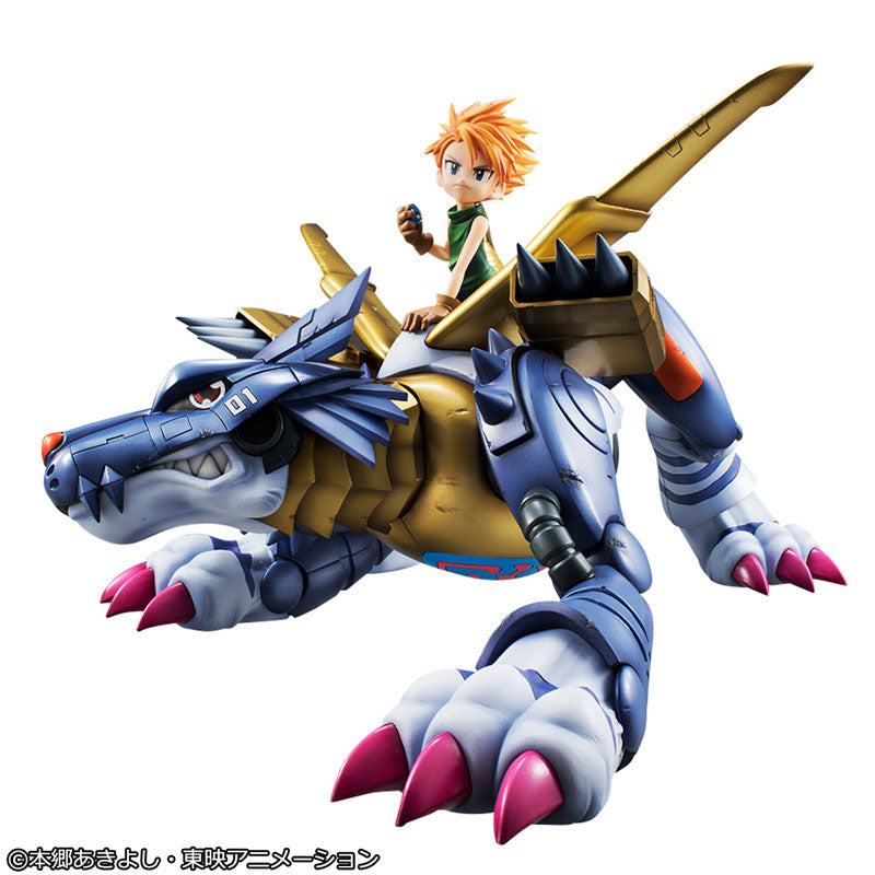 [Digimon Adventure] Metal Garurumon & Yamato Ishida - Complete Figure