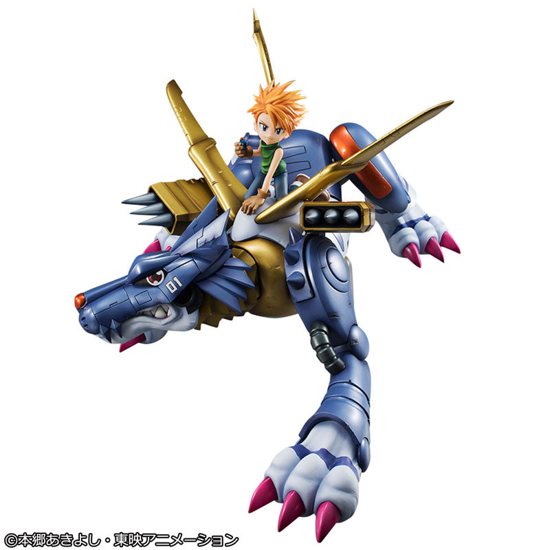 [Digimon Adventure] Metal Garurumon & Yamato Ishida - Complete Figure