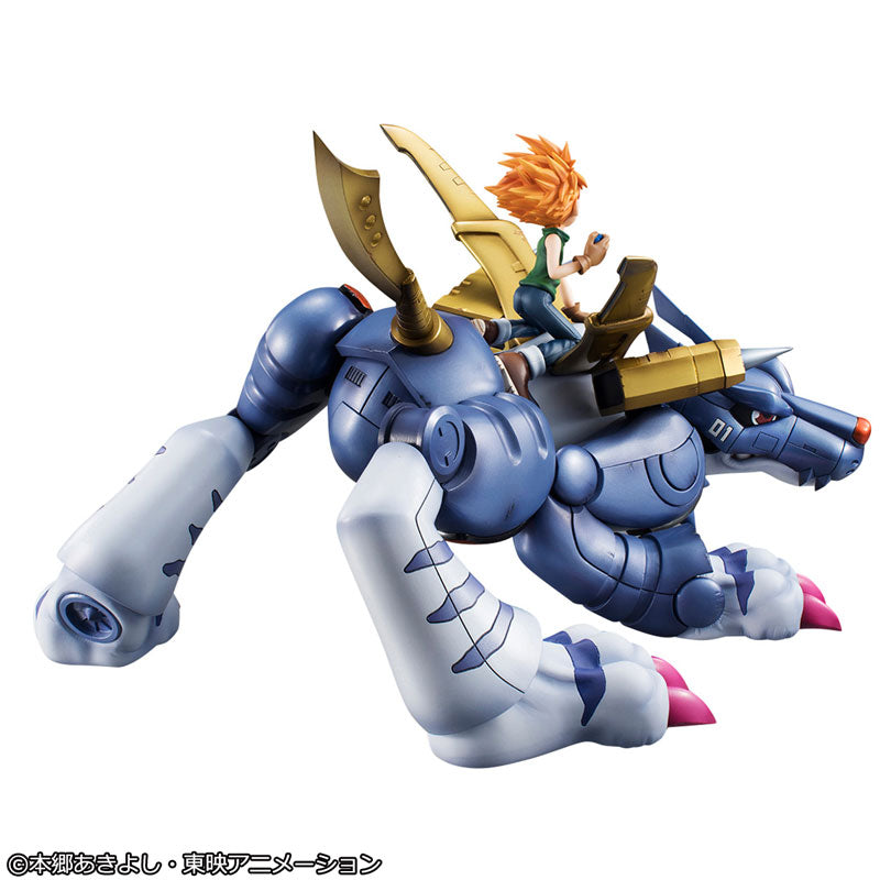 [Digimon Adventure] Metal Garurumon & Yamato Ishida - Complete Figure