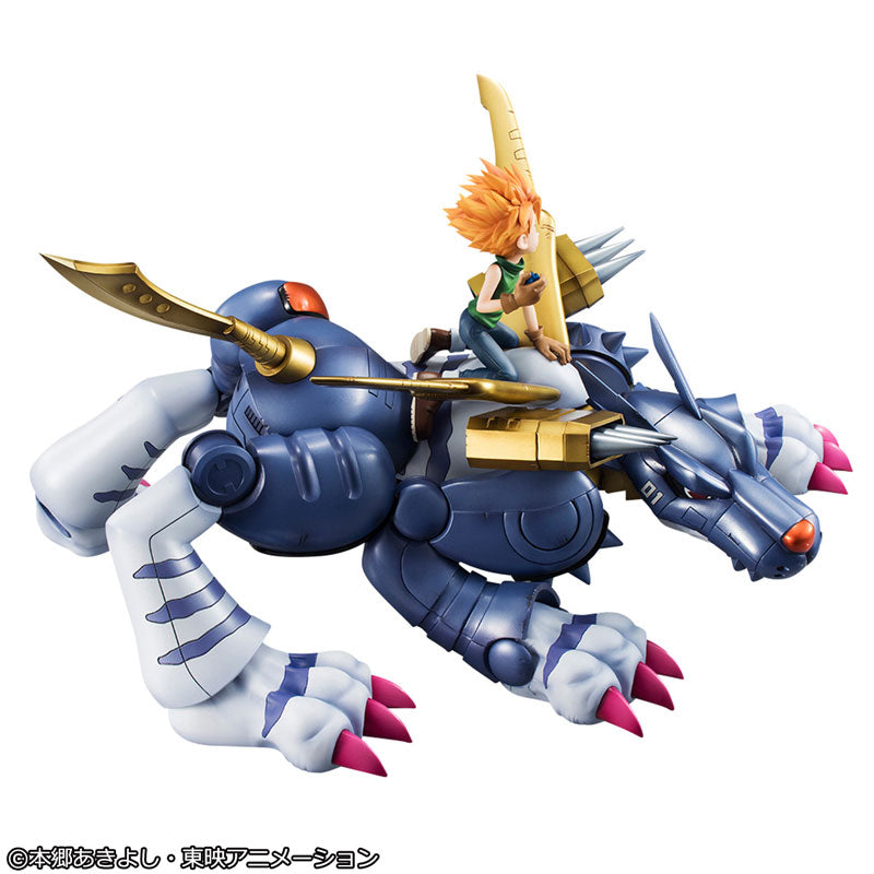 [Digimon Adventure] Metal Garurumon & Yamato Ishida - Complete Figure