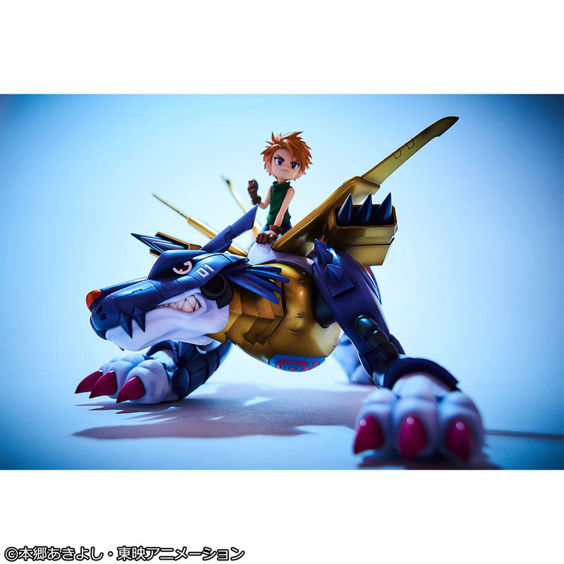 [Digimon Adventure] Metal Garurumon & Yamato Ishida - Complete Figure