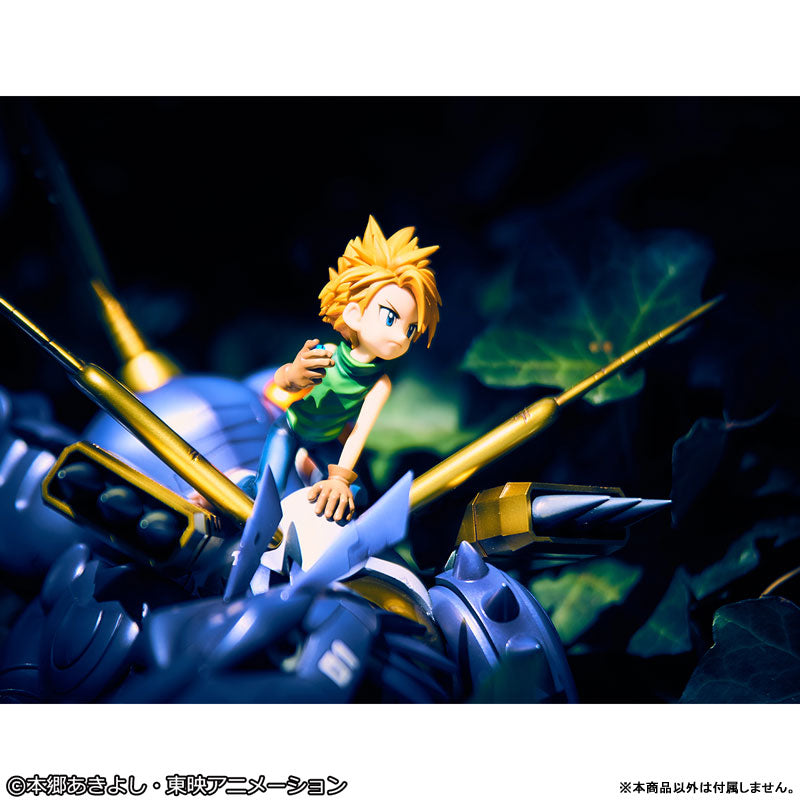 [Digimon Adventure] Metal Garurumon & Yamato Ishida - Complete Figure