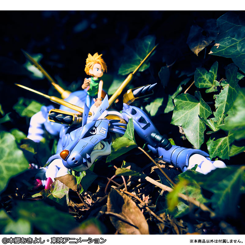 [Digimon Adventure] Metal Garurumon & Yamato Ishida - Complete Figure