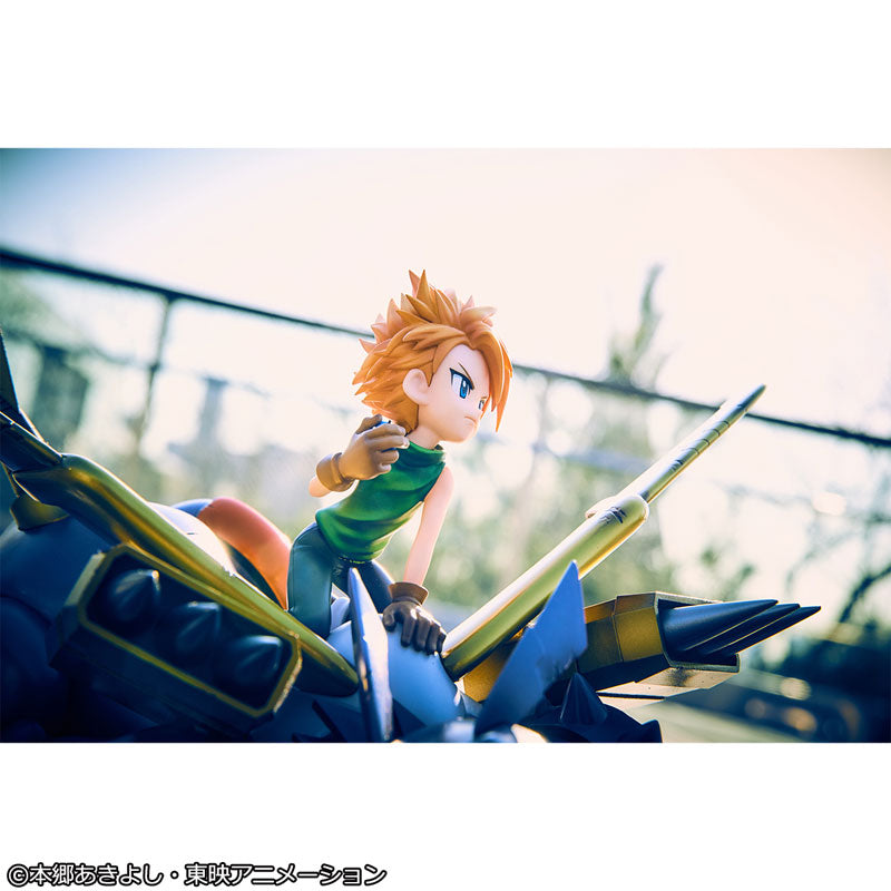 [Digimon Adventure] Metal Garurumon & Yamato Ishida - Complete Figure