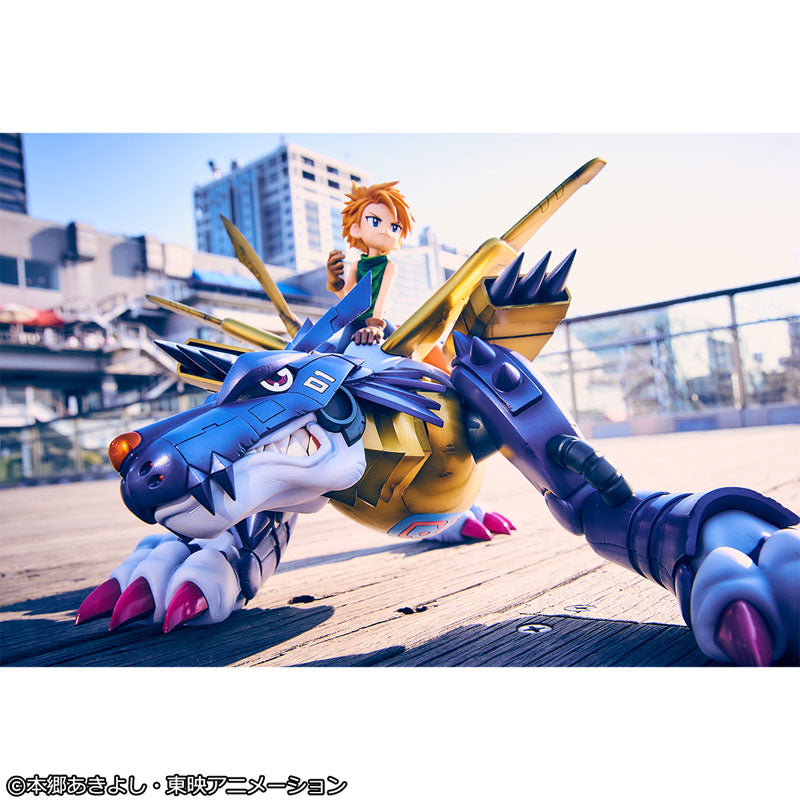 [Digimon Adventure] Metal Garurumon & Yamato Ishida - Complete Figure