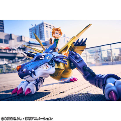 [Digimon Adventure] Metal Garurumon & Yamato Ishida - Complete Figure