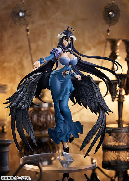 POP UP PARADE [Overlord] Albedo - Jet Black Dress Ver. Complete Figure