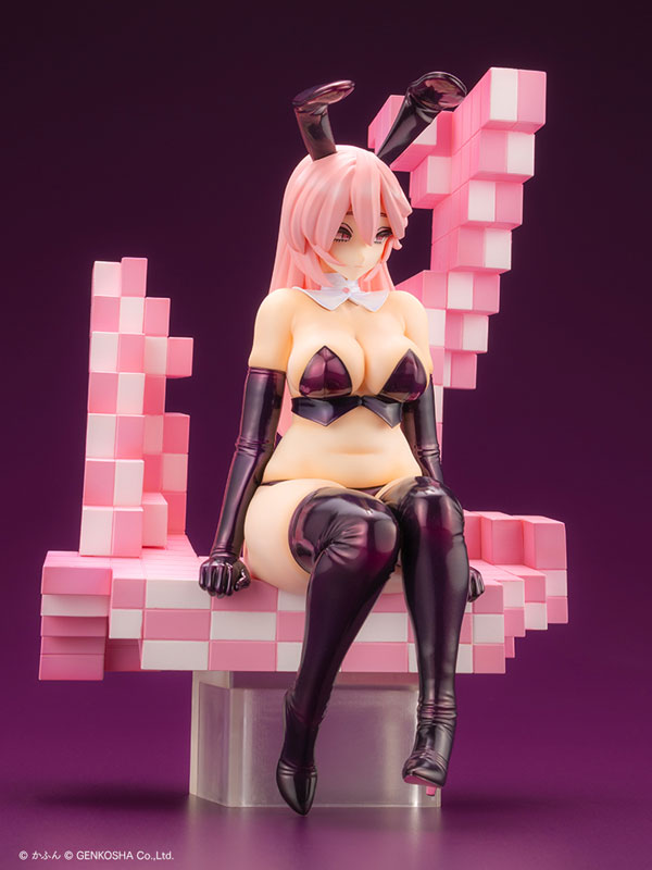 Illustrator Original Azamuki Usagi Sitting Bunny by Kafun 1/7 Complete Figure